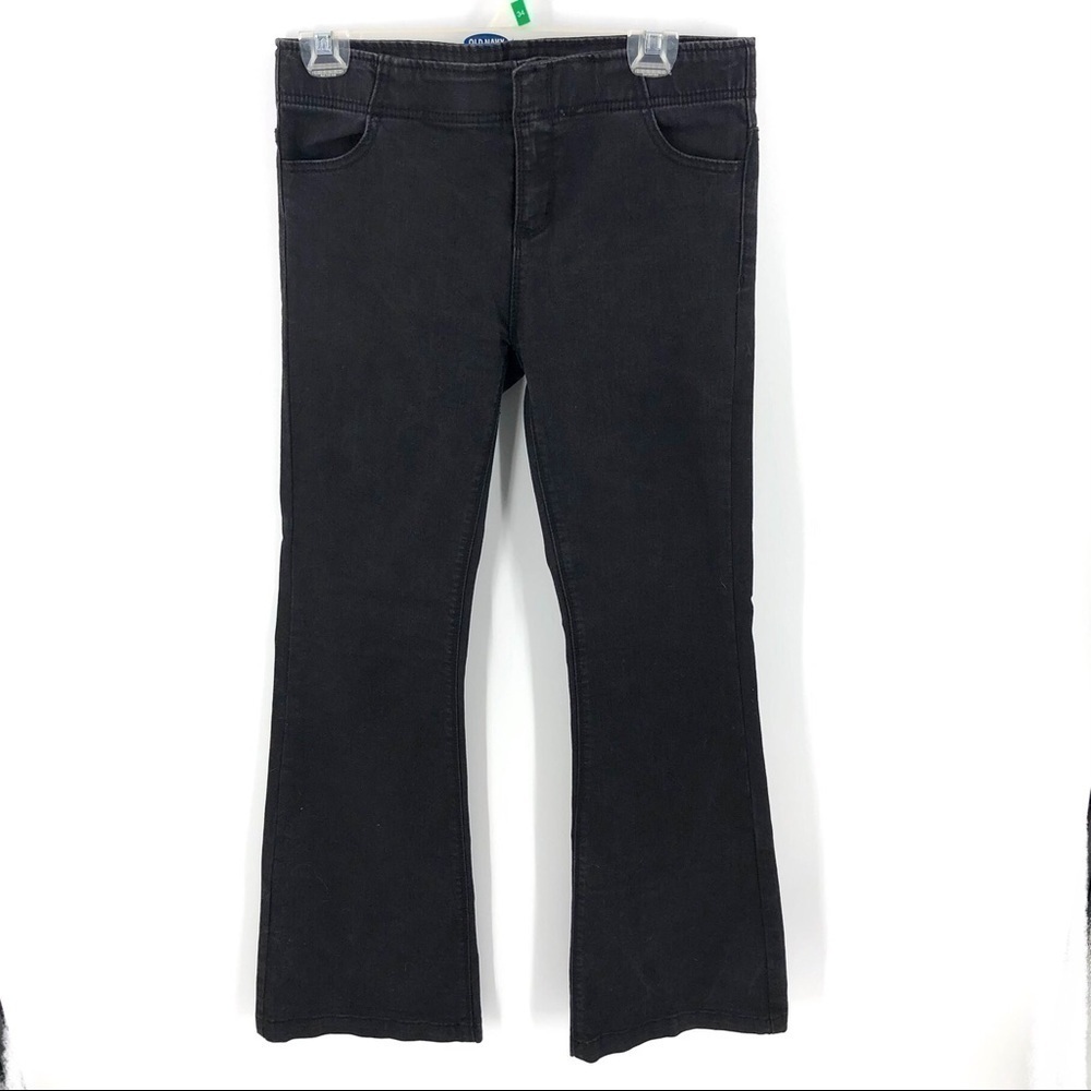 Flare Leg Stretch Denim Jeans Pants Black Forever 21 Retro Y2K Size 27